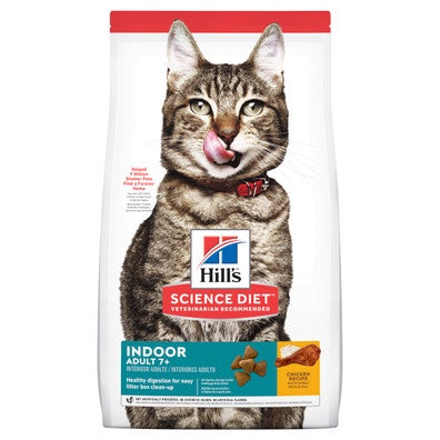 Hill's Science Diet Feline Adult 7+ Indoor Dry Cat  Food - 3.17kg