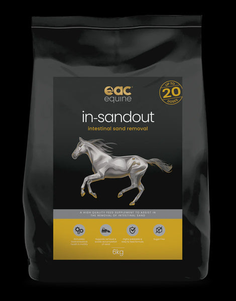 EAC In-Sandout Horse Sand Removal Pellet 6kg