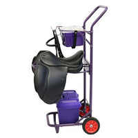 Saddle & Grooming Trolley - Purple