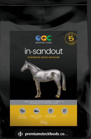 EAC in Sandout Horse Sand Removal Pellet 3KG