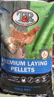 Premium Laying Pellets T&R  20kg