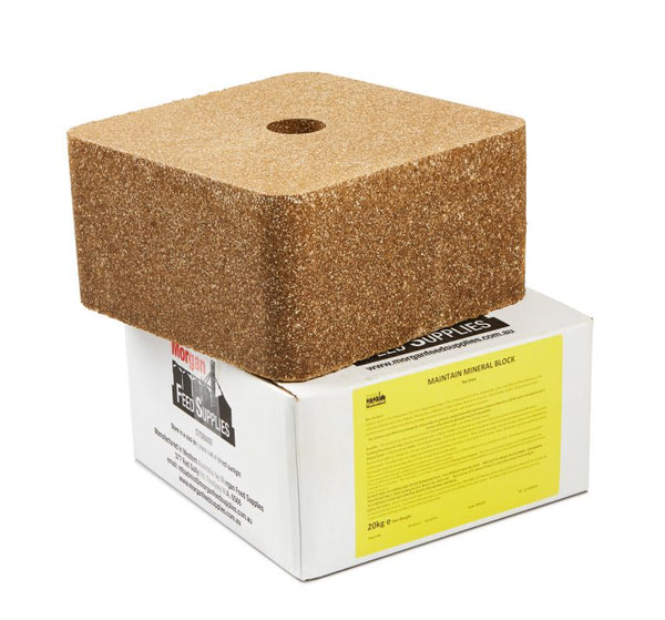 Morgan Maintain Mineral Block 20kg (NO UREA)