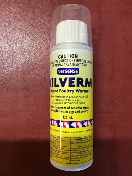 Kilverm Poultry Wormer 125ml