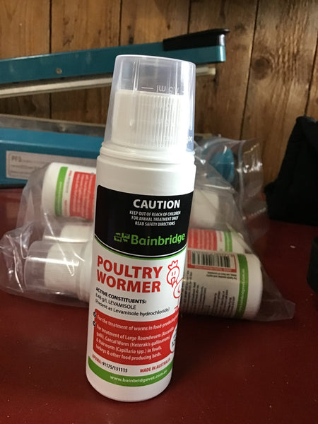 Poultry wormer 125ml ( Bainbridge)