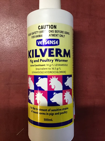 Kilverm pig & poultry wormer 500ml